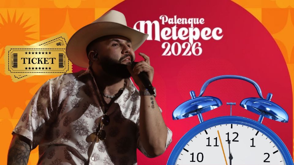 ¿A qué hora dará inicio el concierto de Carin León HOY 7 de mayo en el Palenque Metepec 2026?