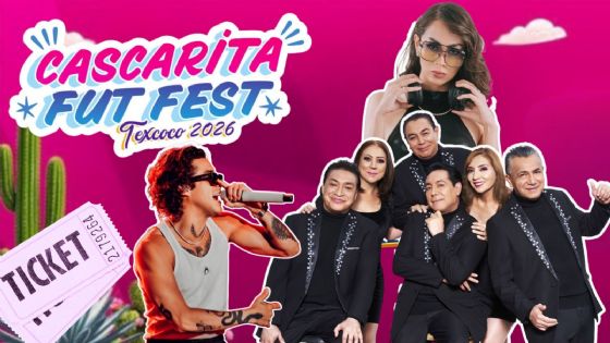 Cascarita Fut Fest Texcoco 2026: Cartelera de artistas que darán concierto HOY 11 de junio