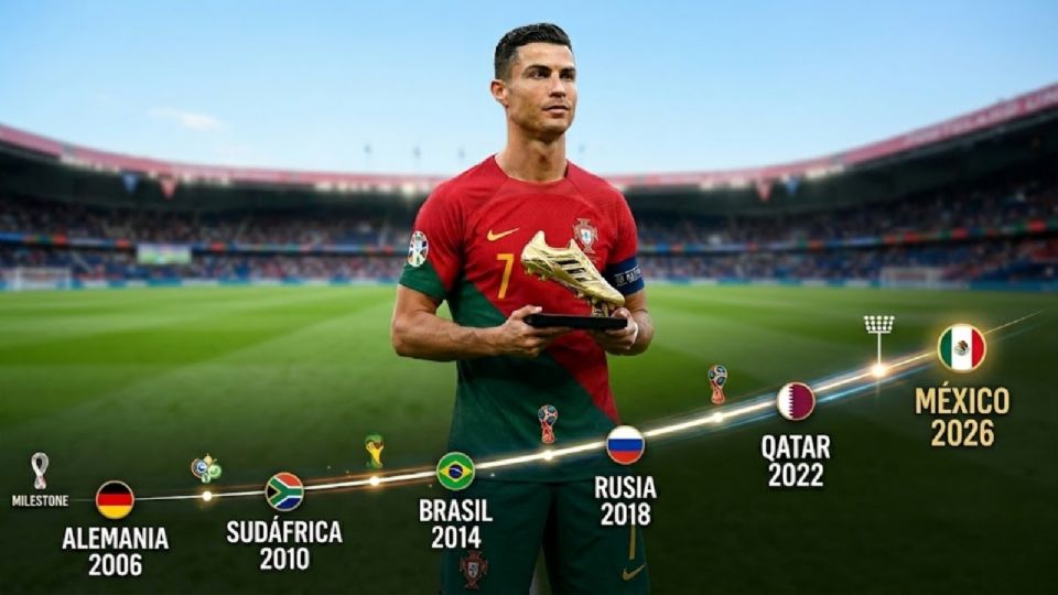 Cristiano Ronaldo rompe récord de goles en esta gran fiesta de fútbol 2026
