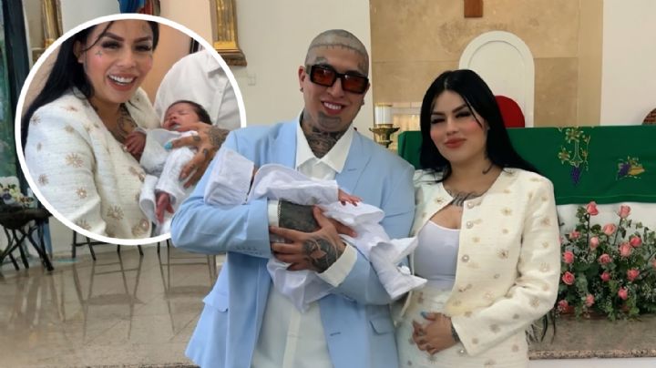 Mona y Geros presentan oficialmente a su bebé Dariel: Todos los detalles de su espectacular bautizo