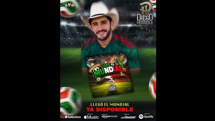 Diego Herrera se une a la fiesta del fútbol