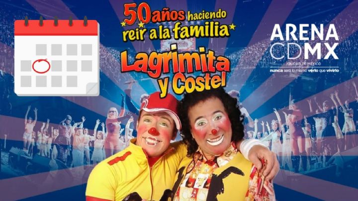 Lagrimita y Costel anuncian concierto en la Arena CDMX 2026: Fecha y venta de boletos