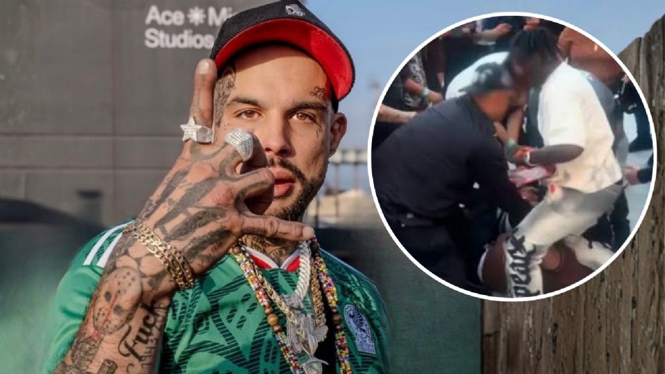Emiliano Aguilar desata polémica tras protagonizar pelea en pleno festival