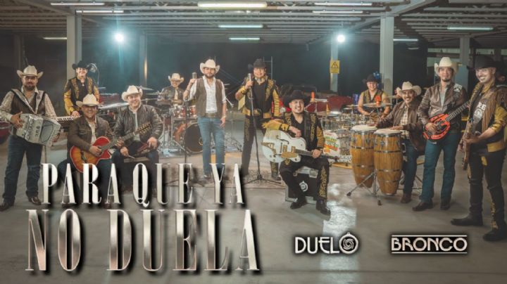 Bronco y Grupo Duelo unen sus talentos en “Para Que Ya No Duela”; así suena la fusión de estilos norteños | VIDEO