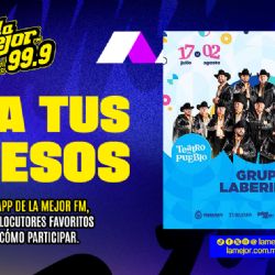 ¡LA MEJOR FM TE LLEVA A GRUPO LABERINTO!