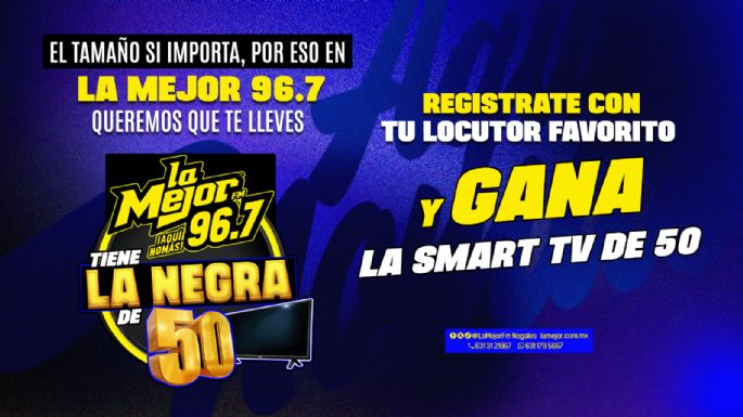 LA NEGRA DE 50 PULGADAS DE LA MEJOR