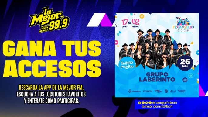 ¡LA MEJOR FM TE LLEVA A GRUPO LABERINTO!