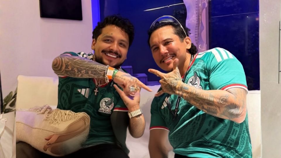 ¿Christian Nodal y Edwin Luna se parecen?