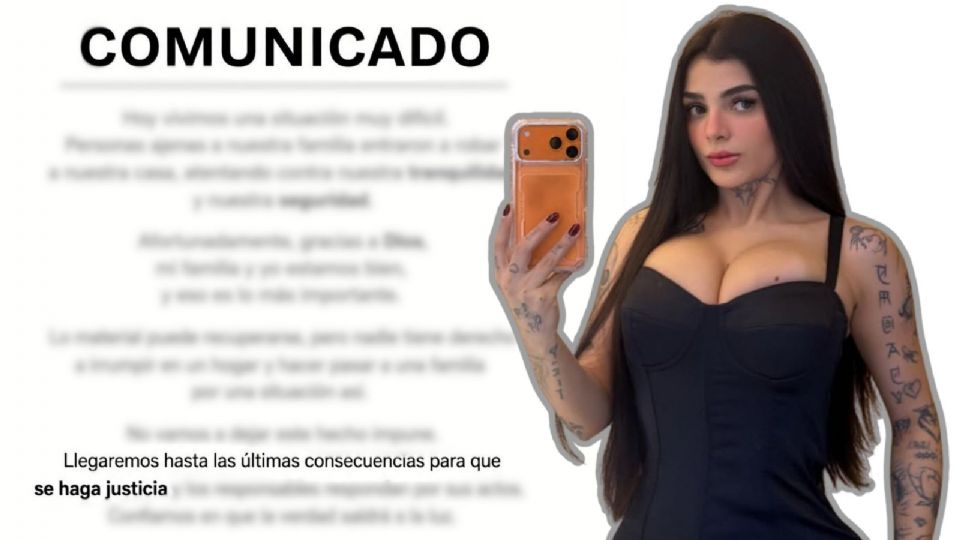 Karely Ruiz publica comunicado tras robo ocurrido en su domicilio