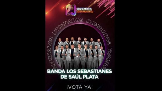 Los Sebastianes reciben felices nominación de Premios Juventud 2026
