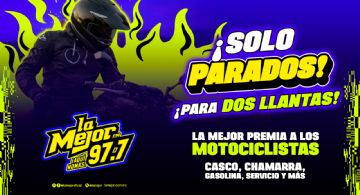Solo Parados ¡Para dos llantas!