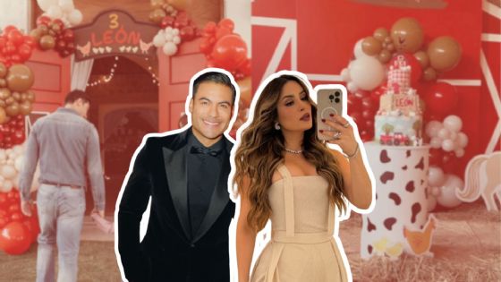Carlos Rivera y Cynthia Rodríguez celebran los 3 años de su hijo con tremenda fiesta | VIDEO