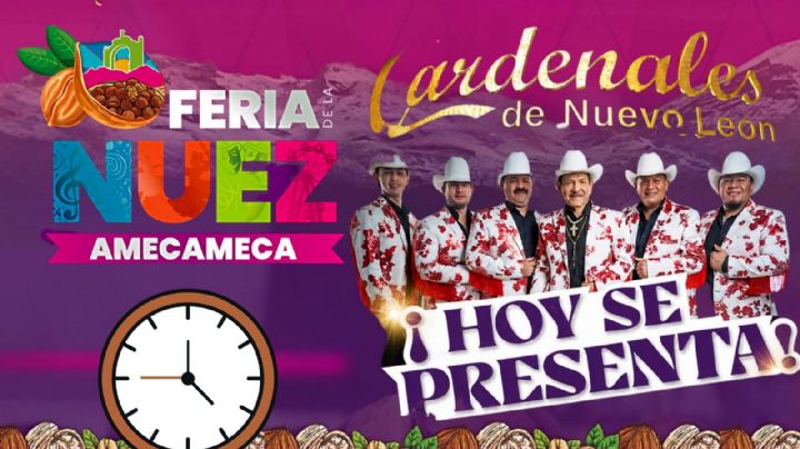 Feria de la Nuez Amecameca 2026: Programa de artistas y actividades HOY 12 de agosto en el EDOMEX durante la INAUGURACIÓN