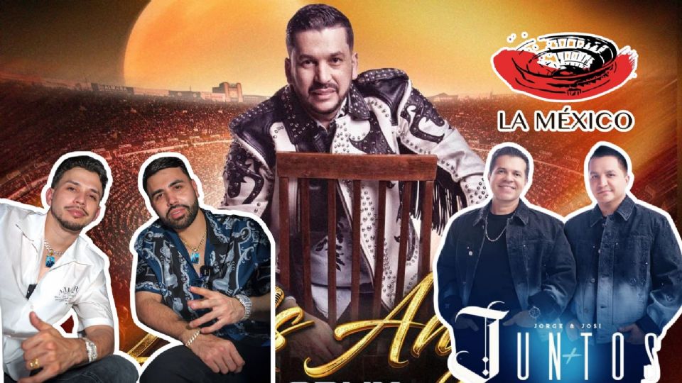 Artistas invitados al concierto de Luis Ángel El Flaco en la Plaza de Toros México 2026.