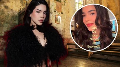 Kenia Os lanza indirecta en redes sociales y fans le piden que se confiese con la Rosalía