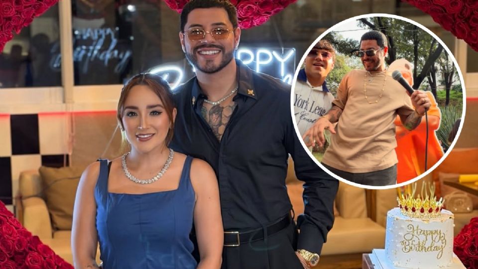 Esposa de Eduin Caz le advierte que ya se acerca su cumpleaños