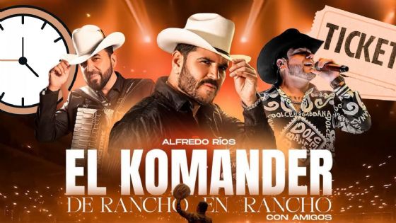 El Komander en la Arena CDMX 2026: Horarios, rutas, boletos y artistas invitados al concierto
