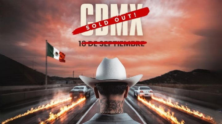 Natanael Cano logra Sold Out en CDMX: Anuncian segunda fecha, venta de boletos y precios