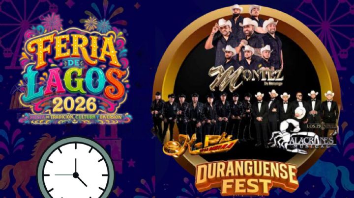 Feria Lagos de Moreno 2026: Cartelera de artistas que se presentarán HOY 5 de agosto en Jalisco; programa completo