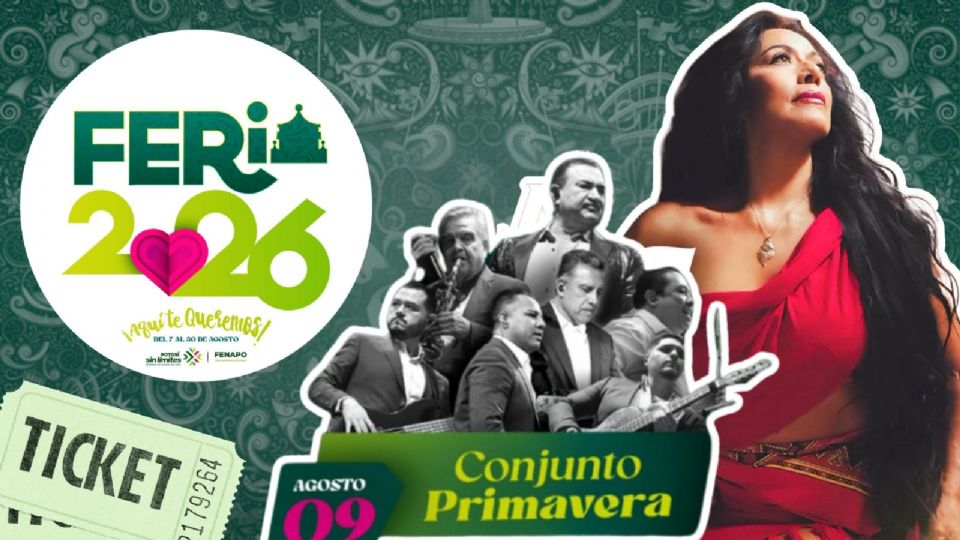 Artistas que se presentarán HOY en la FENAPO 202