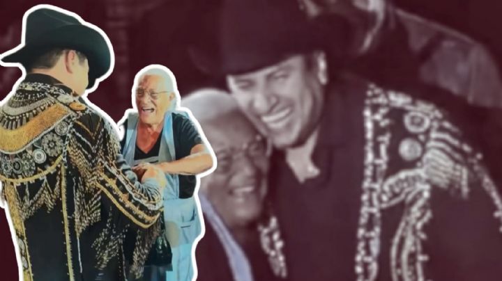 Julión Álvarez sorprende a fan de la tercera edad con tremendo regalo y enternece las redes sociales | VIDEO