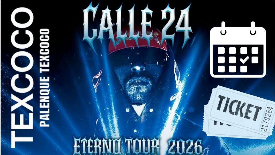 Calle 24 se presentará en el Palenque Texcoco 2026