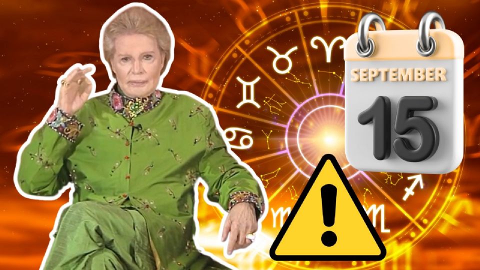Advertencia urgente del 15 de septiembre para cada signo zodiacal.