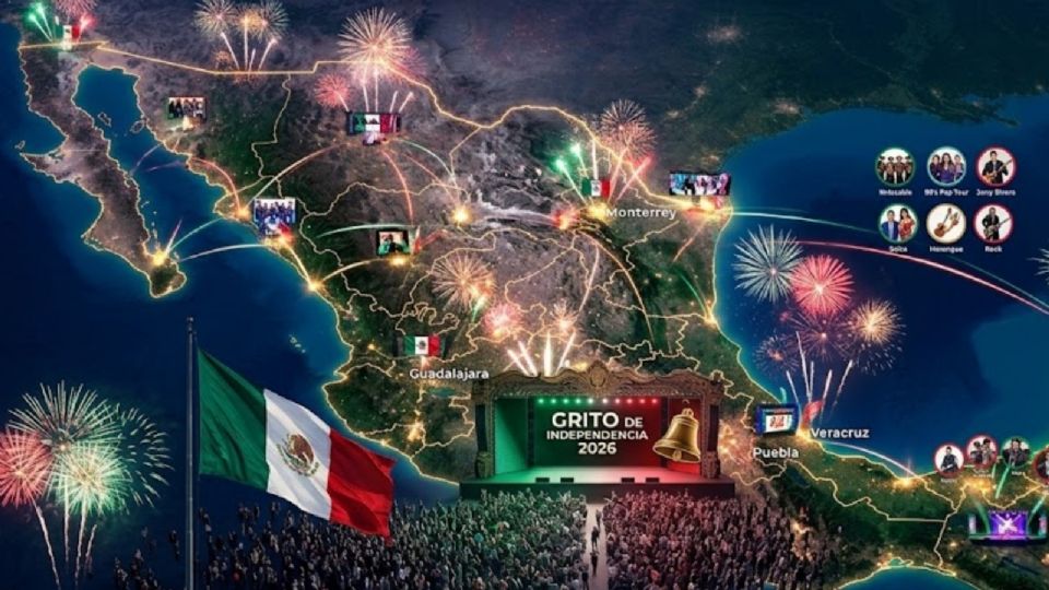 Artistas que se presentarán en los 31 Estados de la República Mexicana GRATIS