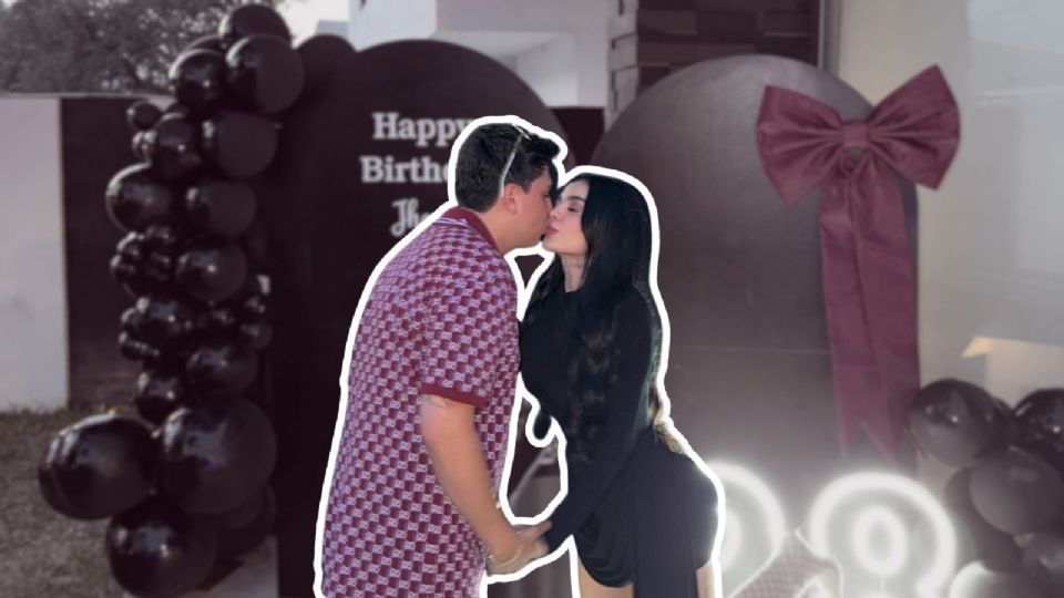 Karely Ruiz celebra el cumpleaños de Jhon Echeverry