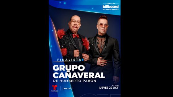 Grupo Cañaveral, finalista en los Premios Billboard de la Música Latina