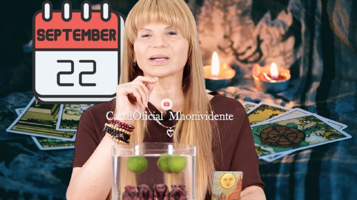 Cartas del Tarot de Mhoni Vidente: Conoce el mensaje URGENTE para cada signo HOY 22 de septiembre