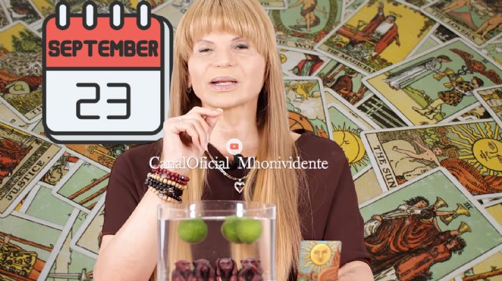 Cartas del Tarot de Mhoni Vidente: Conoce el mensaje URGENTE para cada signo HOY 23 de septiembre
