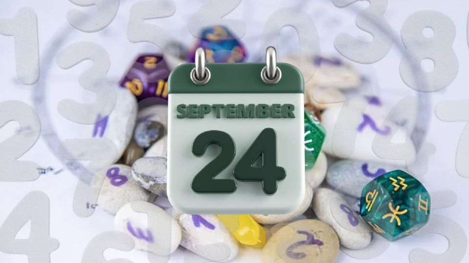 Números de la suerte del 24 de septiembre para cada signo zodiacal.