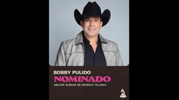 Bobby Pulido competirá en el Latin Grammy