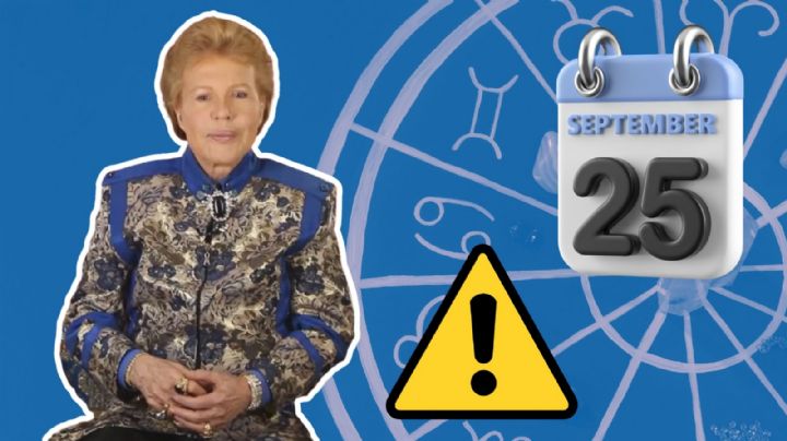 Horóscopo HOY 25 de septiembre: La advertencia URGENTE de Walter Mercado para cada signo