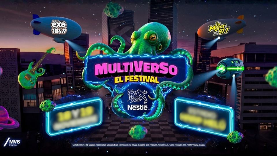 Revelan fechas y sede oficial para el Multiverso Nestlé “El Festival” 2026