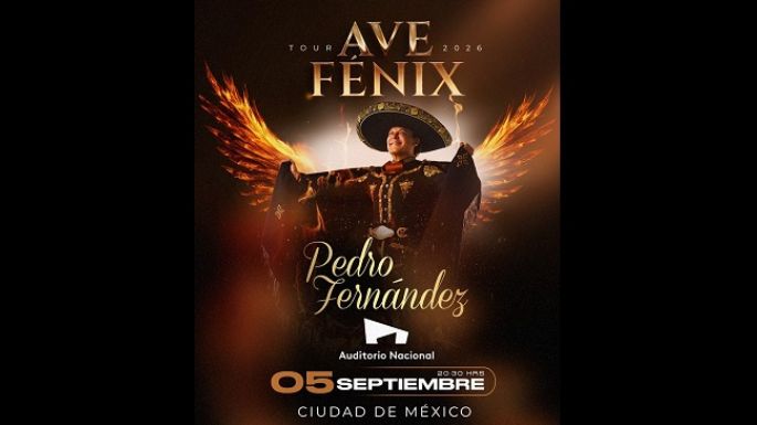 Pedro Fernández conquista el Auditorio Nacional con sold out