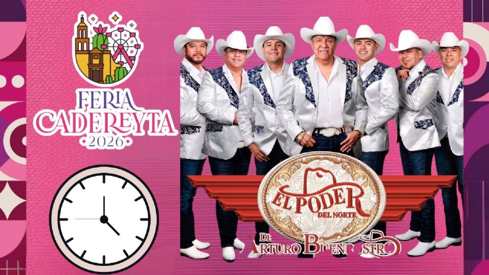 Artistas que se presentarán HOY en la Feria Cadereyta 2026