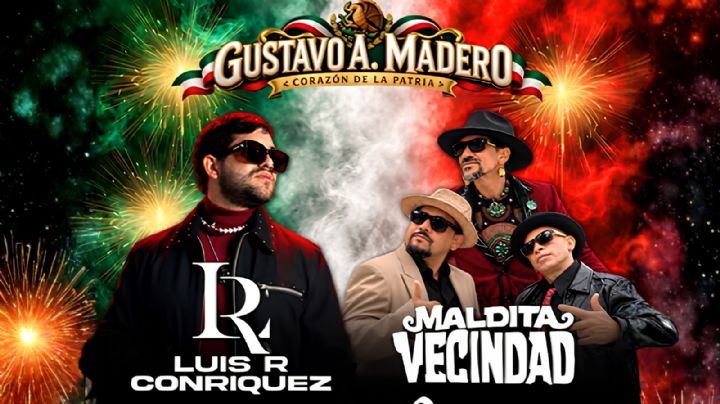 Luis R. Conriquez y La Maldita Vecindad GRATIS: Conoce la cartelera completa del 15 de septiembre en la GAM