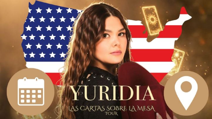 Yuridia anuncia su gira “Las Cartas Sobre la Mesa” en Estados Unidos: Fechas, ciudades, recintos y venta de boletos