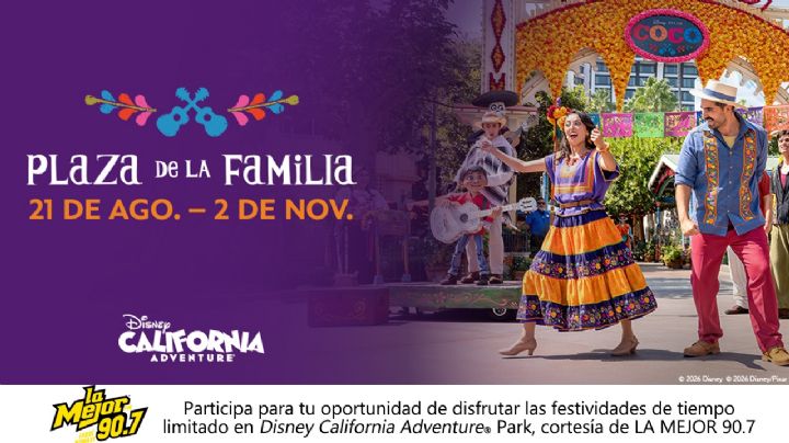 ¡La Mejor 90.7 te lleva a Disney!